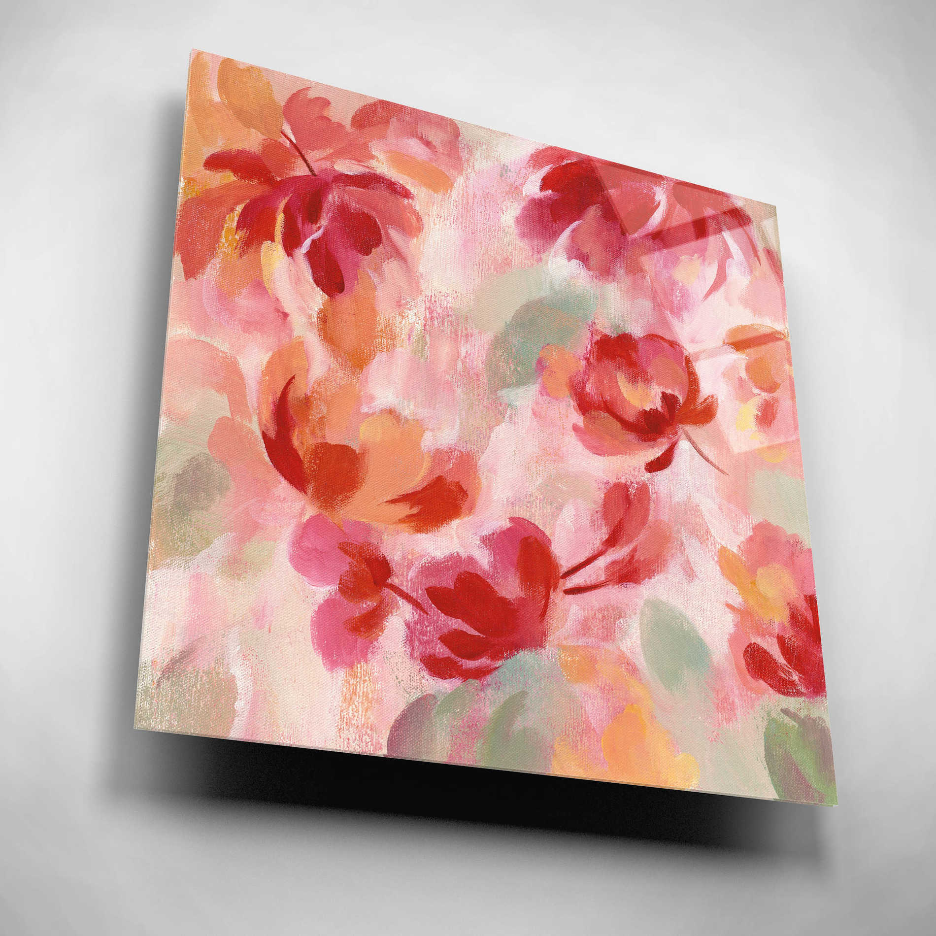 Epic Art 'Spring Galore III' by Silvia Vassileva, Acrylic Glass Wall Art,12x12