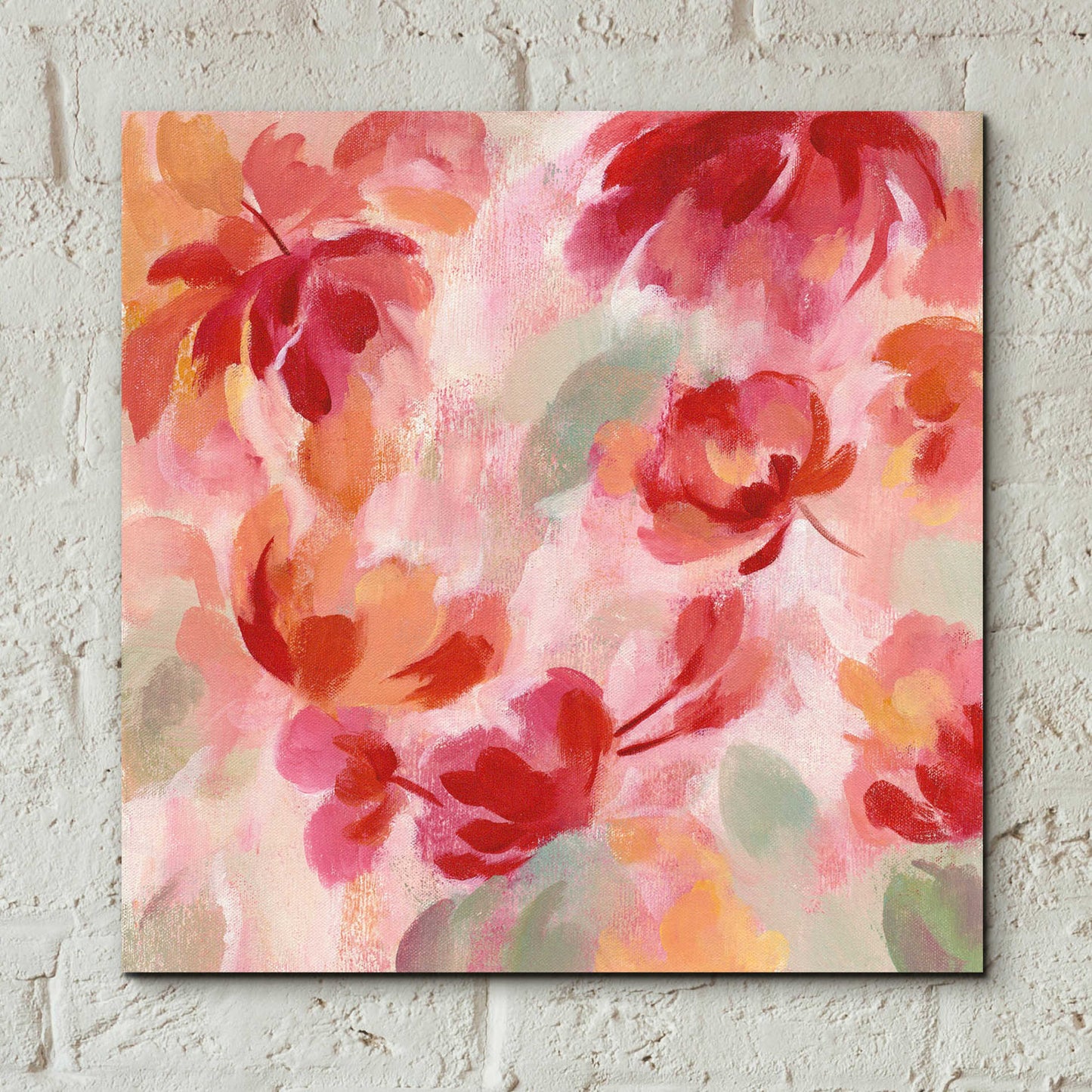 Epic Art 'Spring Galore III' by Silvia Vassileva, Acrylic Glass Wall Art,12x12