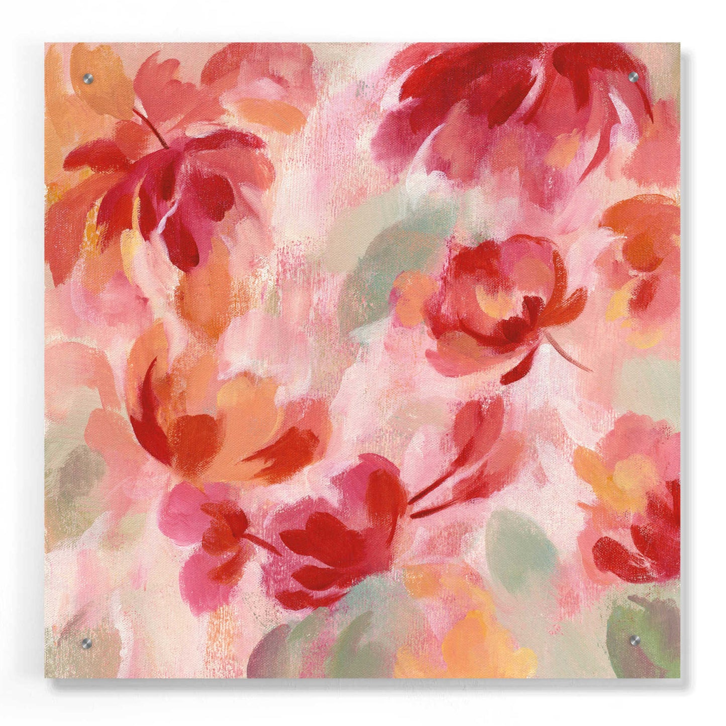 Epic Art 'Spring Galore III' by Silvia Vassileva, Acrylic Glass Wall Art,24x24