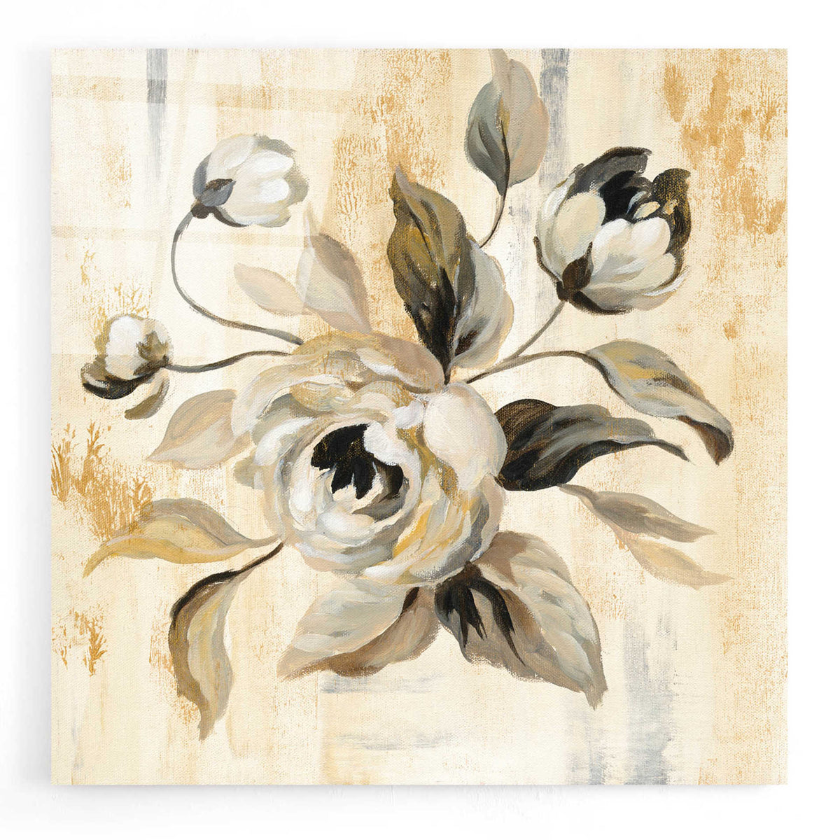 Epic Art 'English Rose II' by Silvia Vassileva, Acrylic Glass Wall Art