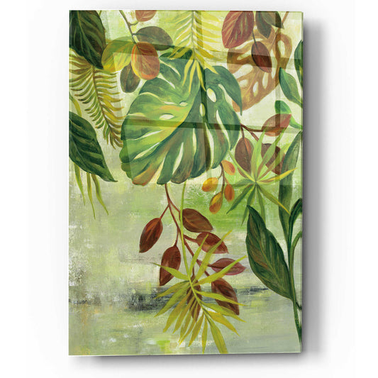 Epic Art 'Tropical Greenery II' by Silvia Vassileva, Acrylic Glass Wall Art