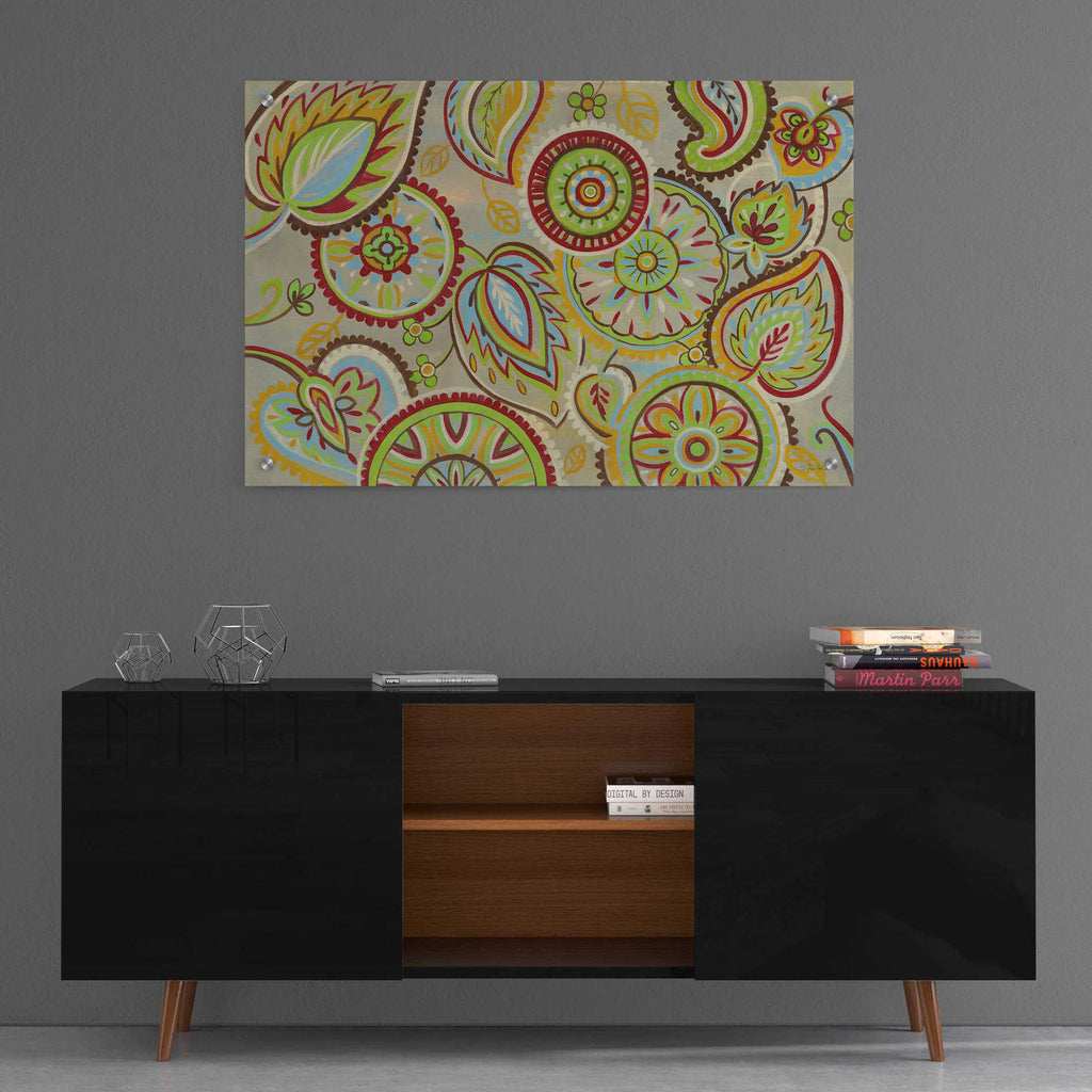 Epic Art 'Elegant Mandalas' by Silvia Vassileva, Acrylic Glass Wall Art,36x24