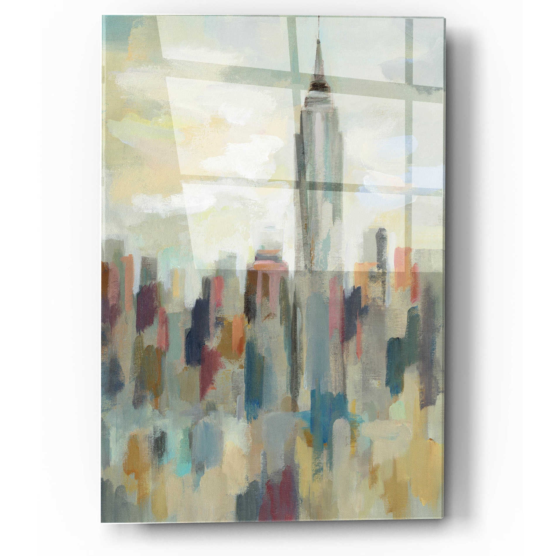 Epic Art 'New York Impression' by Silvia Vassileva, Acrylic Glass Wall Art,12x16