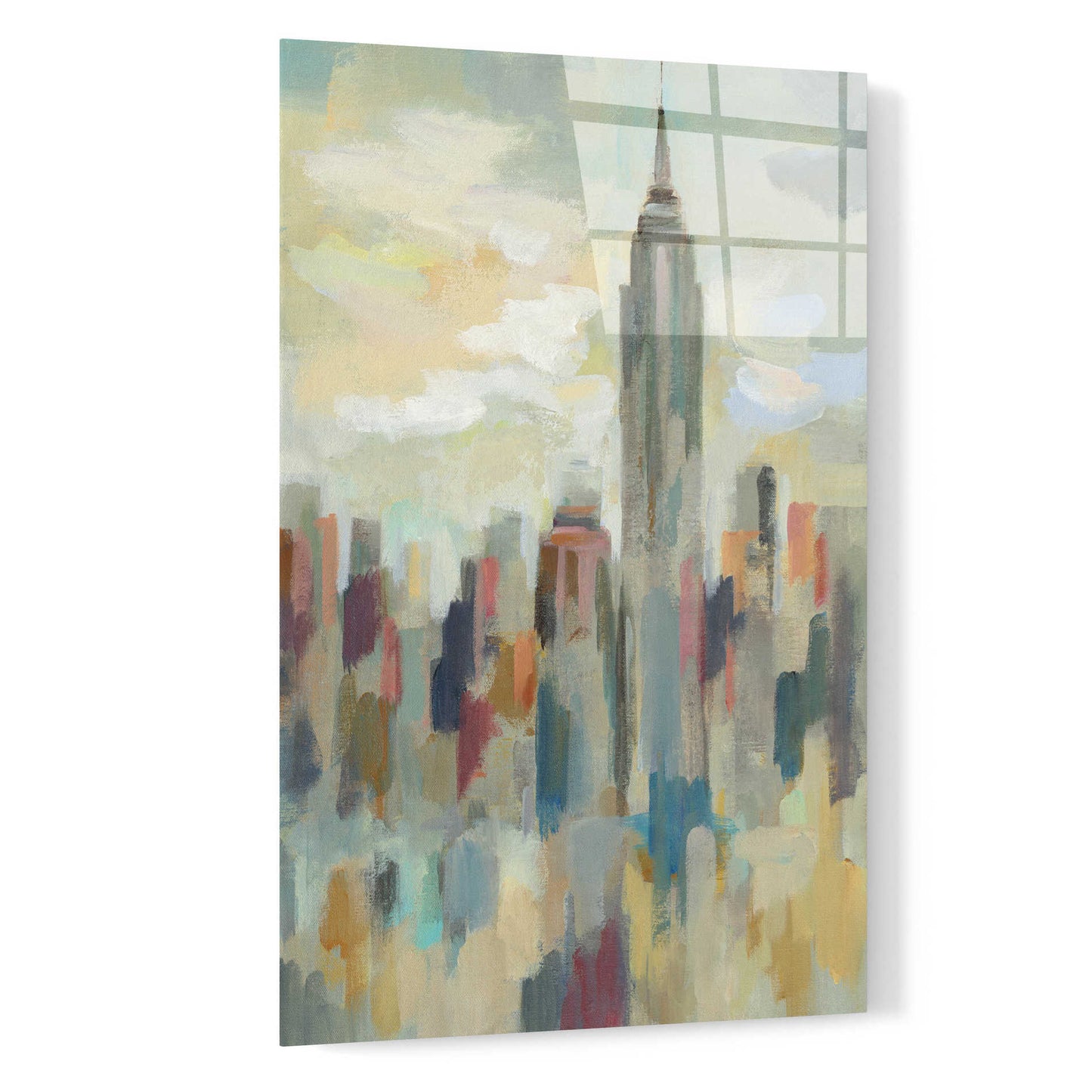 Epic Art 'New York Impression' by Silvia Vassileva, Acrylic Glass Wall Art,16x24