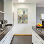 Epic Art 'New York Impression' by Silvia Vassileva, Acrylic Glass Wall Art,24x36