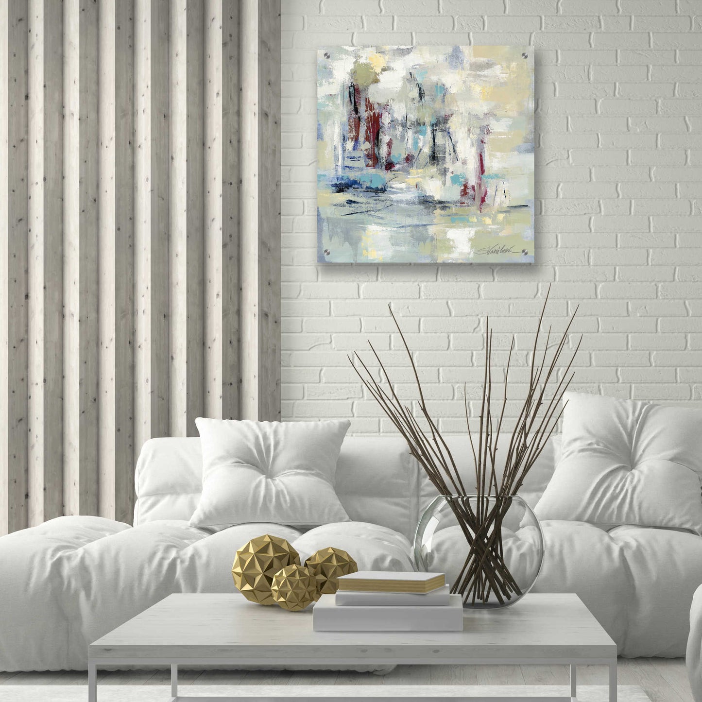 Epic Art 'Nautical Mood Spice' by Silvia Vassileva, Acrylic Glass Wall Art,24x24