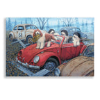 Epic Art 'The Beetles' by Richard Courtney, Acrylic Glass Wall Art