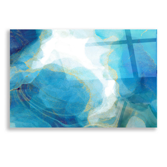 Epic Art 'Partly Cloudy' by Delores Naskrent, Acrylic Glass Wall Art