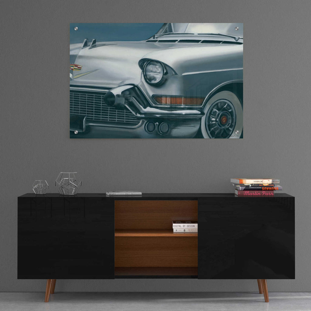 Epic Art 'Vintage Silver Caddy' by Louise Montillio, Acrylic Glass Wall Art,36x24