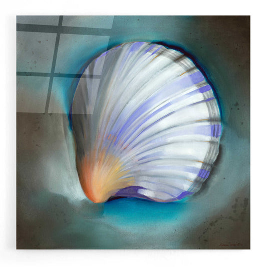 Epic Art 'Clam Shell Glow' by Louise Montillio, Acrylic Glass Wall Art