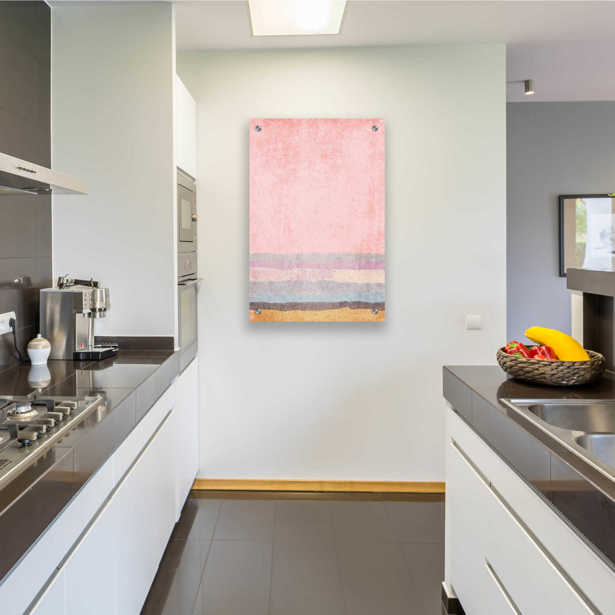 Epic Art 'Modern minimalist 9' by Irena Orlov, Acrylic Glass Wall Art,24x36