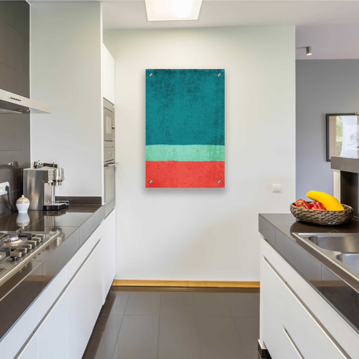 Epic Art 'Modern minimalist 10' by Irena Orlov, Acrylic Glass Wall Art,24x36