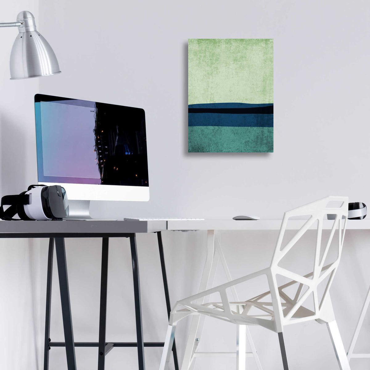 Epic Art 'Modern minimalist 13' by Irena Orlov, Acrylic Glass Wall Art,12x16