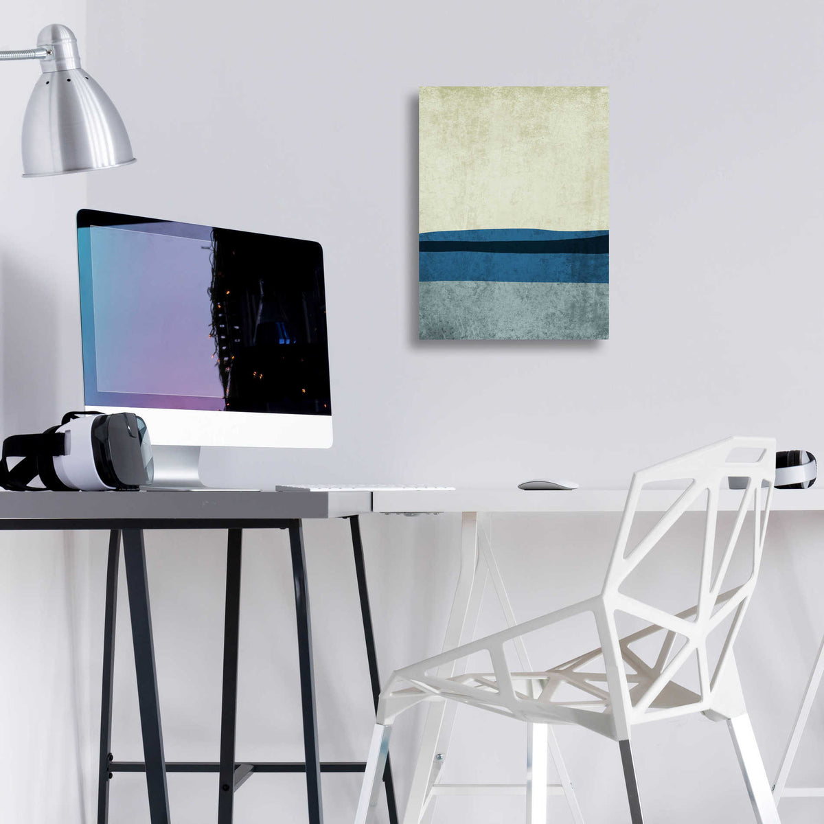 Epic Art 'Modern Minimalist XIII' by Irena Orlov, Acrylic Glass Wall Art,12x16