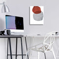 Epic Art 'Minimalist Geometric 6' by Irena Orlov, Acrylic Glass Wall Art,12x16
