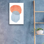 Epic Art 'Minimalist Geometric 7' by Irena Orlov, Acrylic Glass Wall Art,16x24