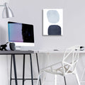 Epic Art 'Minimalist Geometric 8' by Irena Orlov, Acrylic Glass Wall Art,12x16