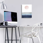 Epic Art 'Minimalist Geometric 12' by Irena Orlov, Acrylic Glass Wall Art,12x16