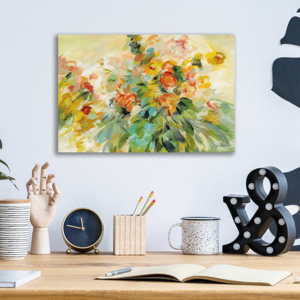 Epic Art 'Festive Bouquet' by Silvia Vassileva, Acrylic Glass Wall Art,16x12