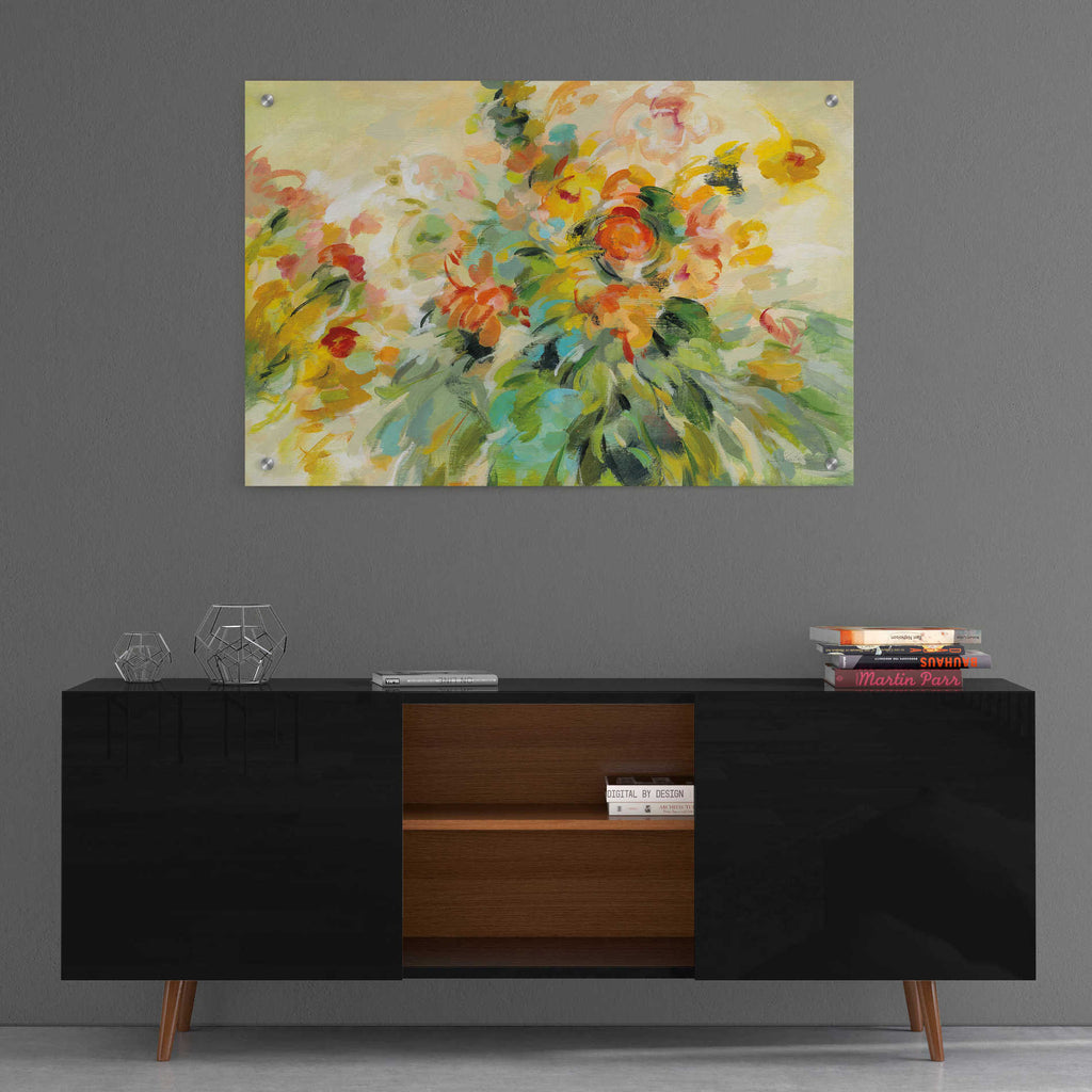 Epic Art 'Festive Bouquet' by Silvia Vassileva, Acrylic Glass Wall Art,36x24