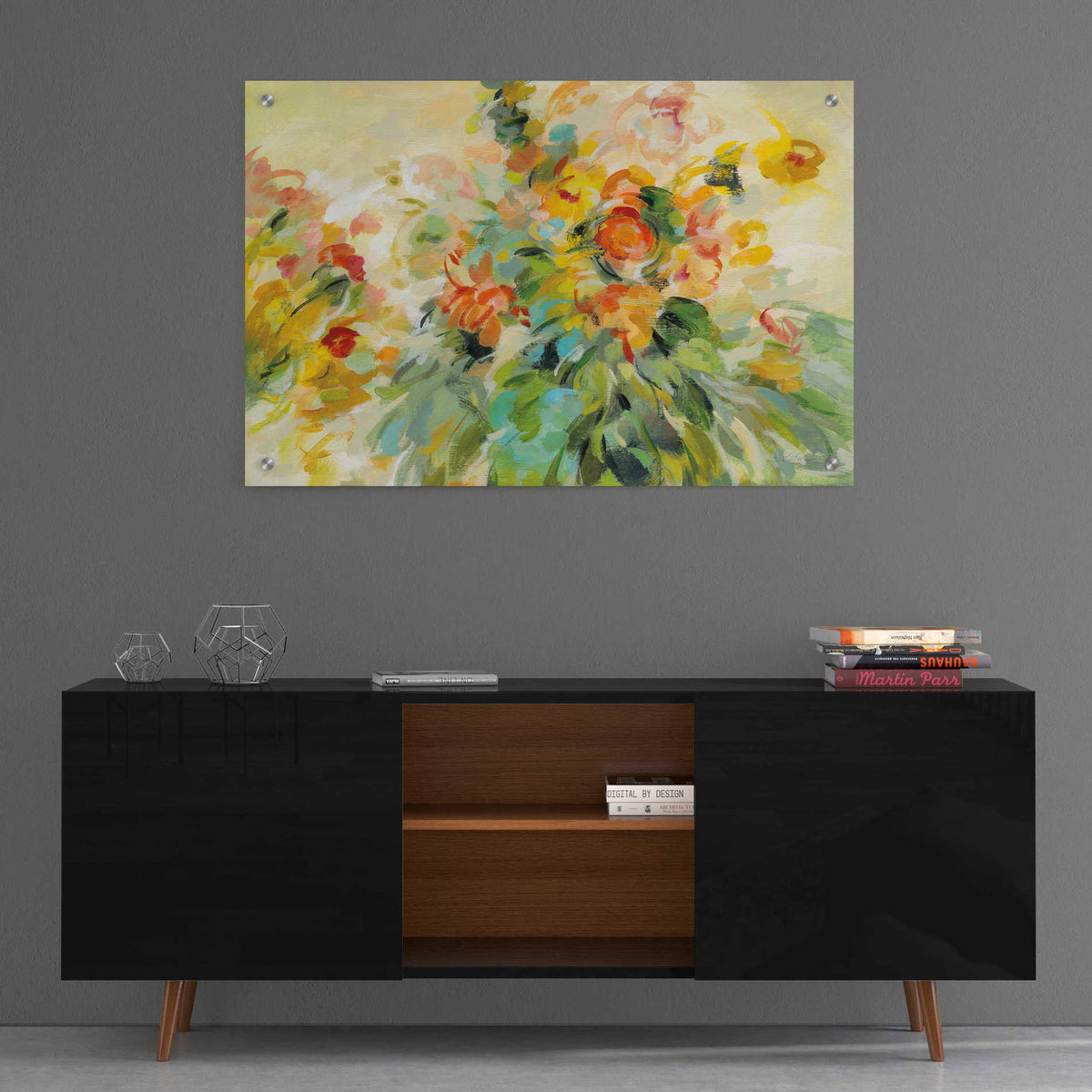 Epic Art 'Festive Bouquet' by Silvia Vassileva, Acrylic Glass Wall Art,36x24