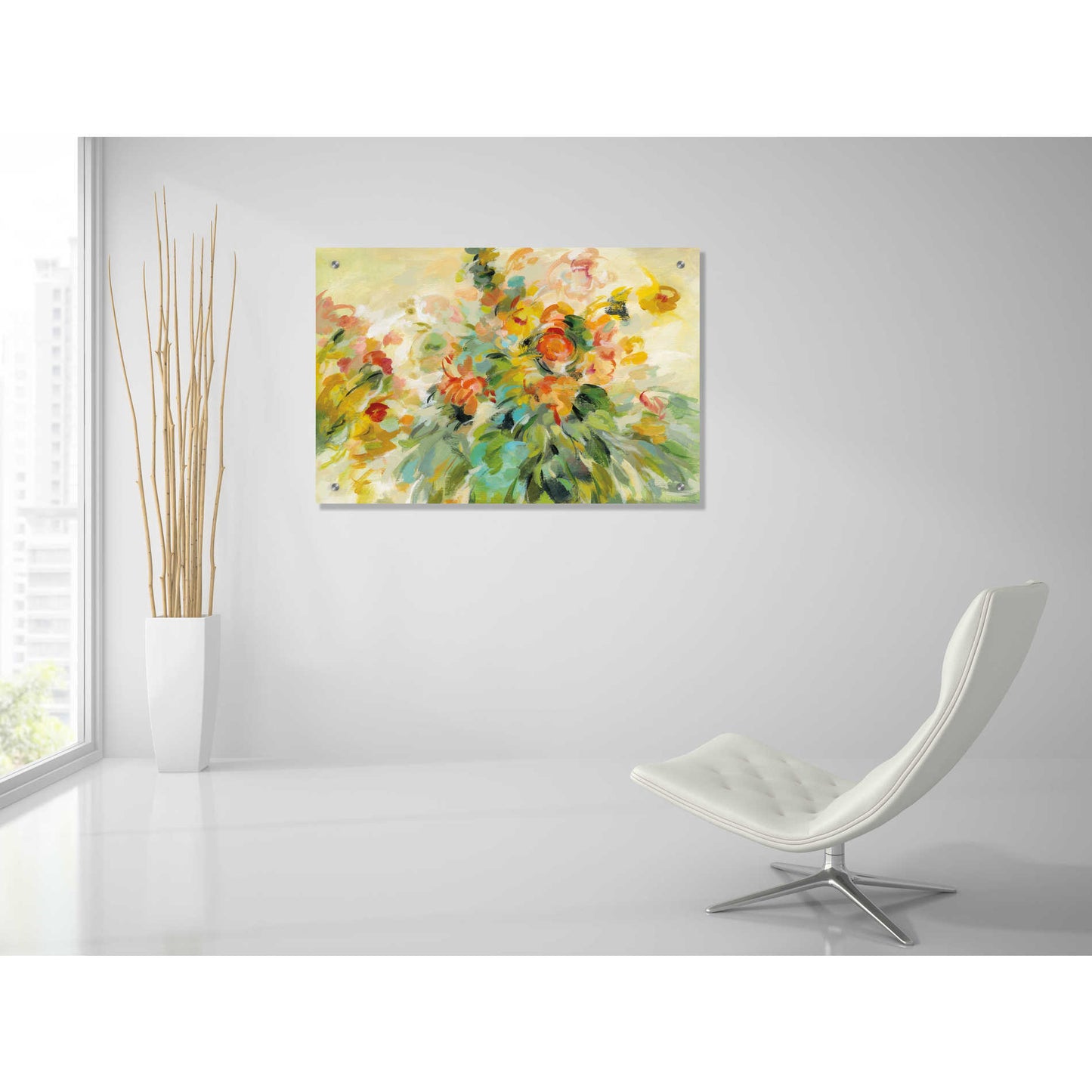Epic Art 'Festive Bouquet' by Silvia Vassileva, Acrylic Glass Wall Art,36x24