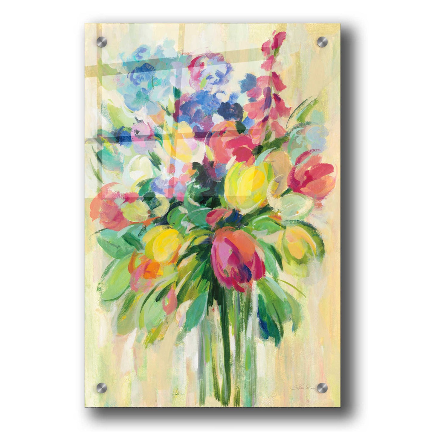 Epic Art 'Earthy Colors Bouquet II' by Silvia Vassileva, Acrylic Glass Wall Art,24x36