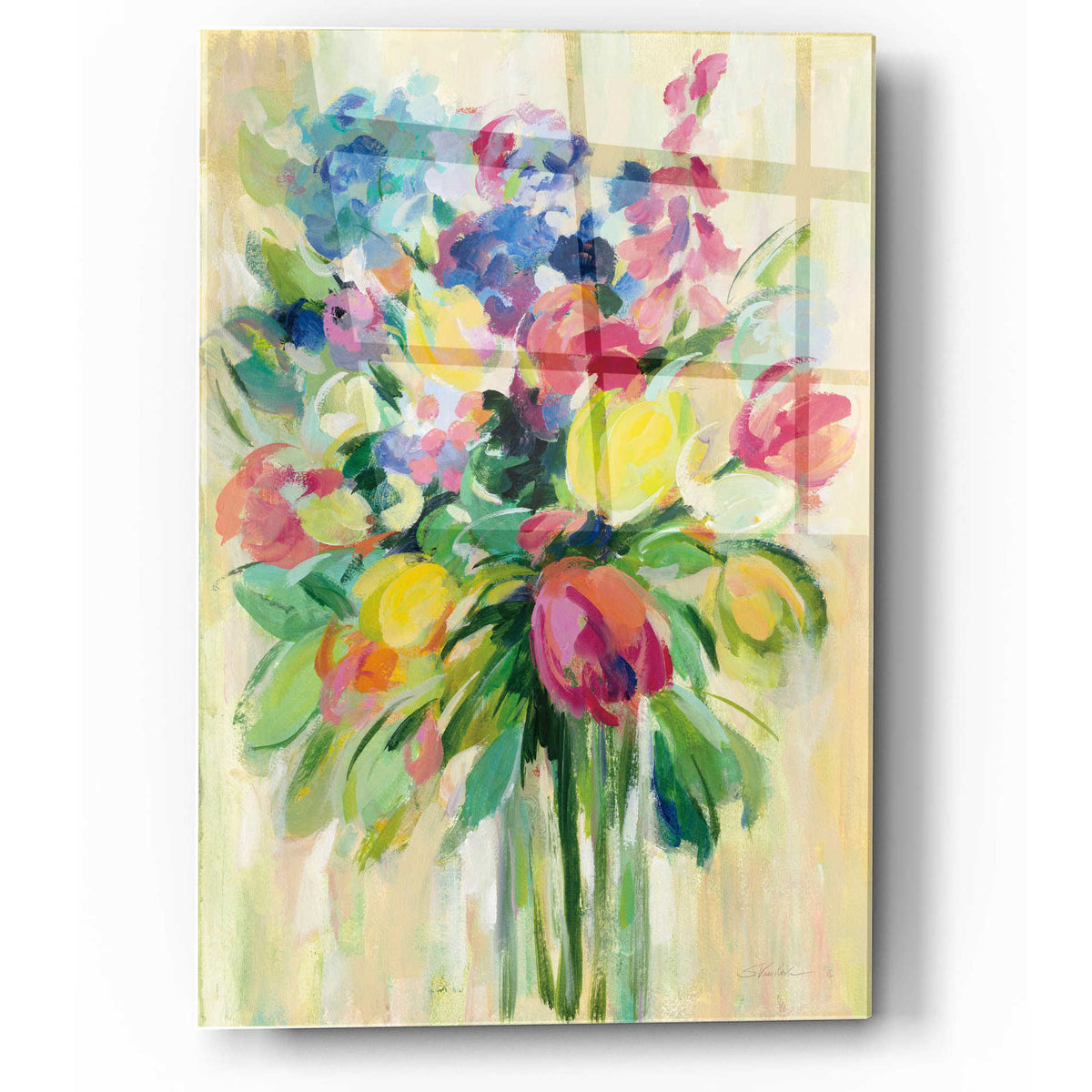 Epic Art 'Earthy Colors Bouquet II' by Silvia Vassileva, Acrylic Glass Wall Art