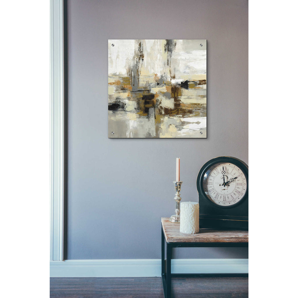 Epic Art 'Lava and Steam' by Silvia Vassileva, Acrylic Glass Wall Art,24x24