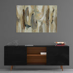 Epic Art 'Fluidity Neutral' by Silvia Vassileva, Acrylic Glass Wall Art,36x24