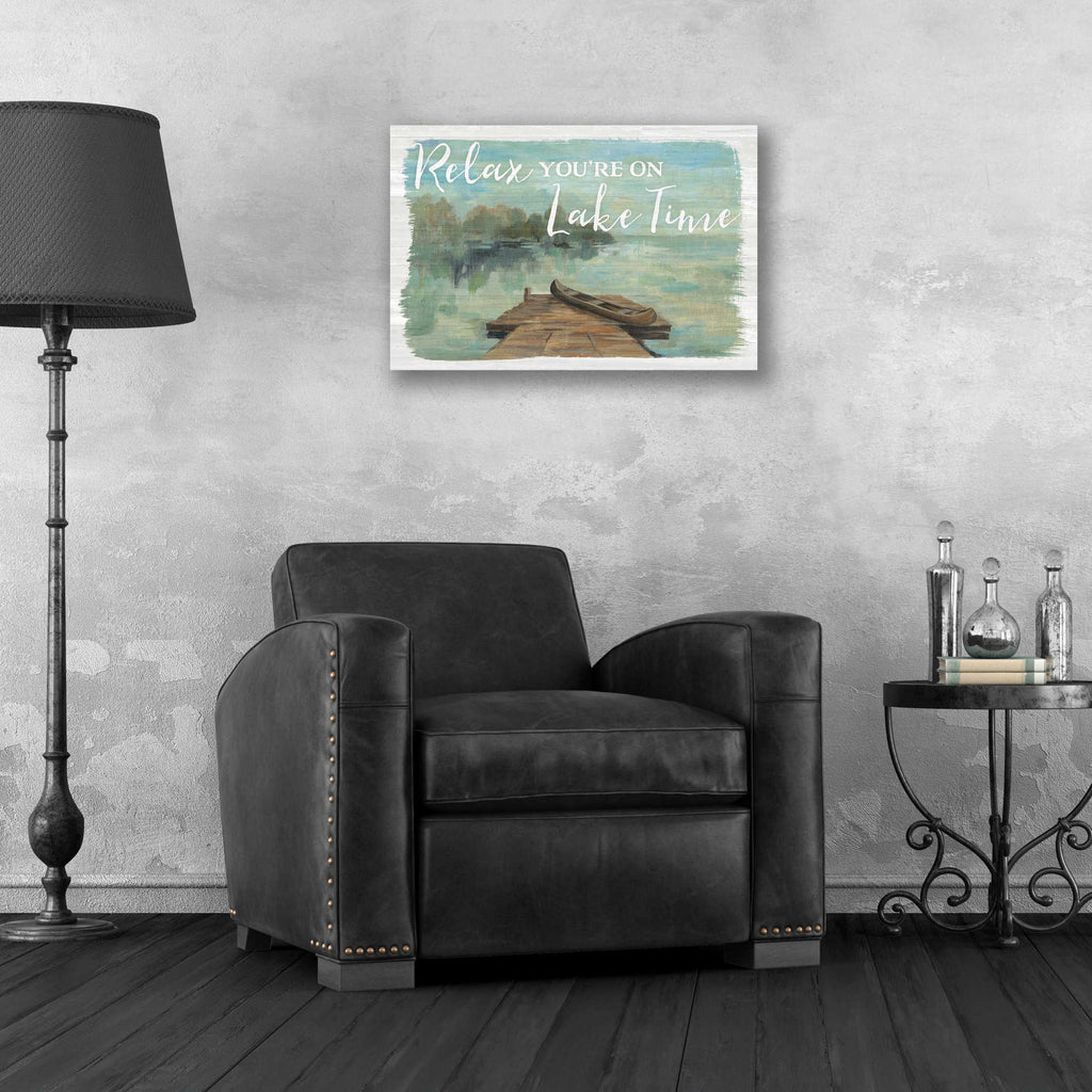 Epic Art 'Lakeside Retreat II' by Silvia Vassileva, Acrylic Glass Wall Art,24x16