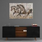 Epic Art 'Running Horses' by Silvia Vassileva, Acrylic Glass Wall Art,36x24
