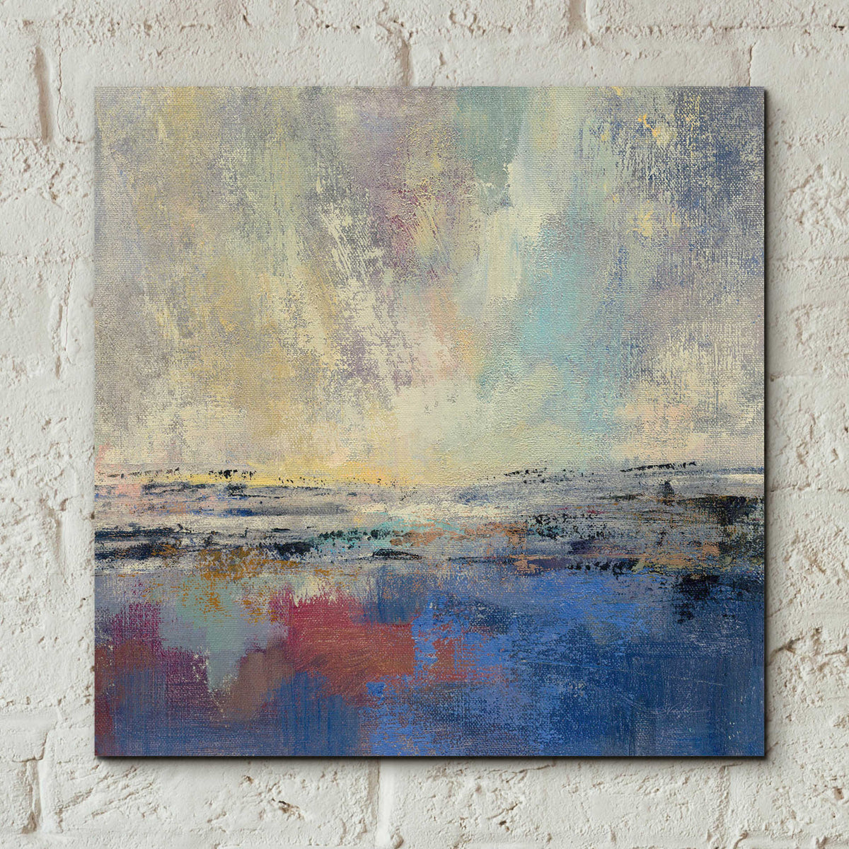 Epic Art 'Coastal View I' by Silvia Vassileva, Acrylic Glass Wall Art,12x12