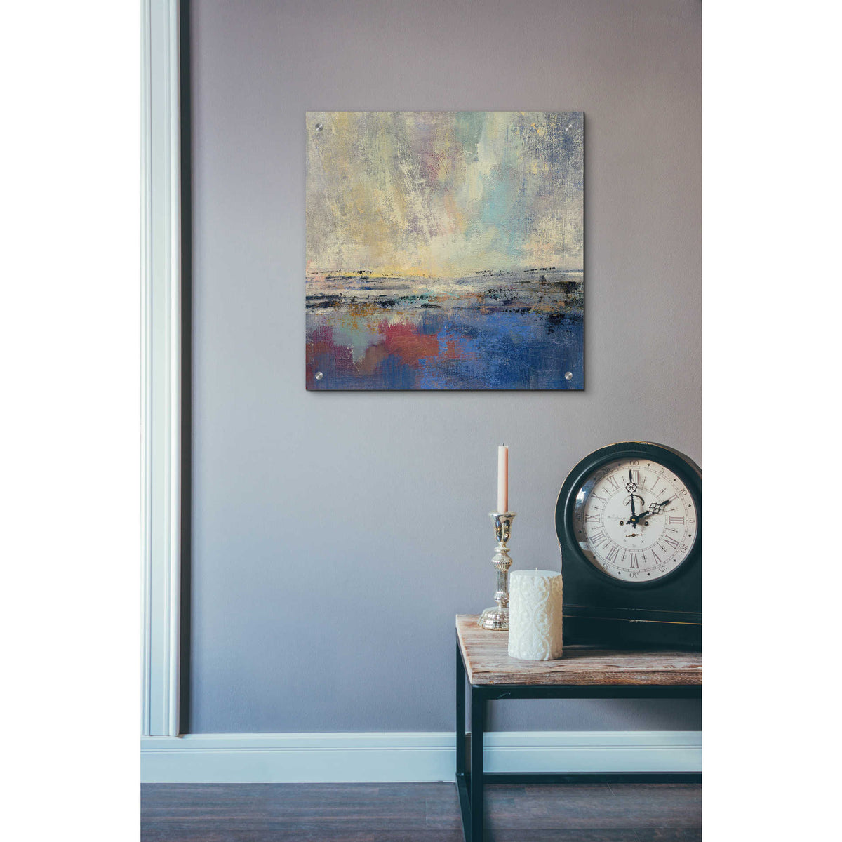 Epic Art 'Coastal View I' by Silvia Vassileva, Acrylic Glass Wall Art,24x24