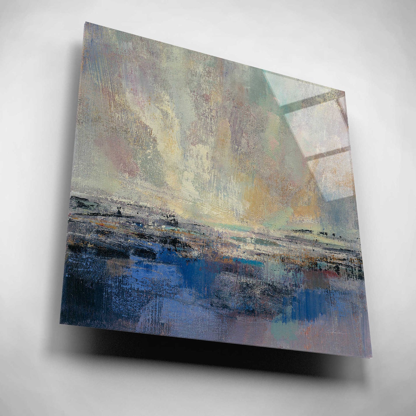 Epic Art 'Coastal View II' by Silvia Vassileva, Acrylic Glass Wall Art,12x12