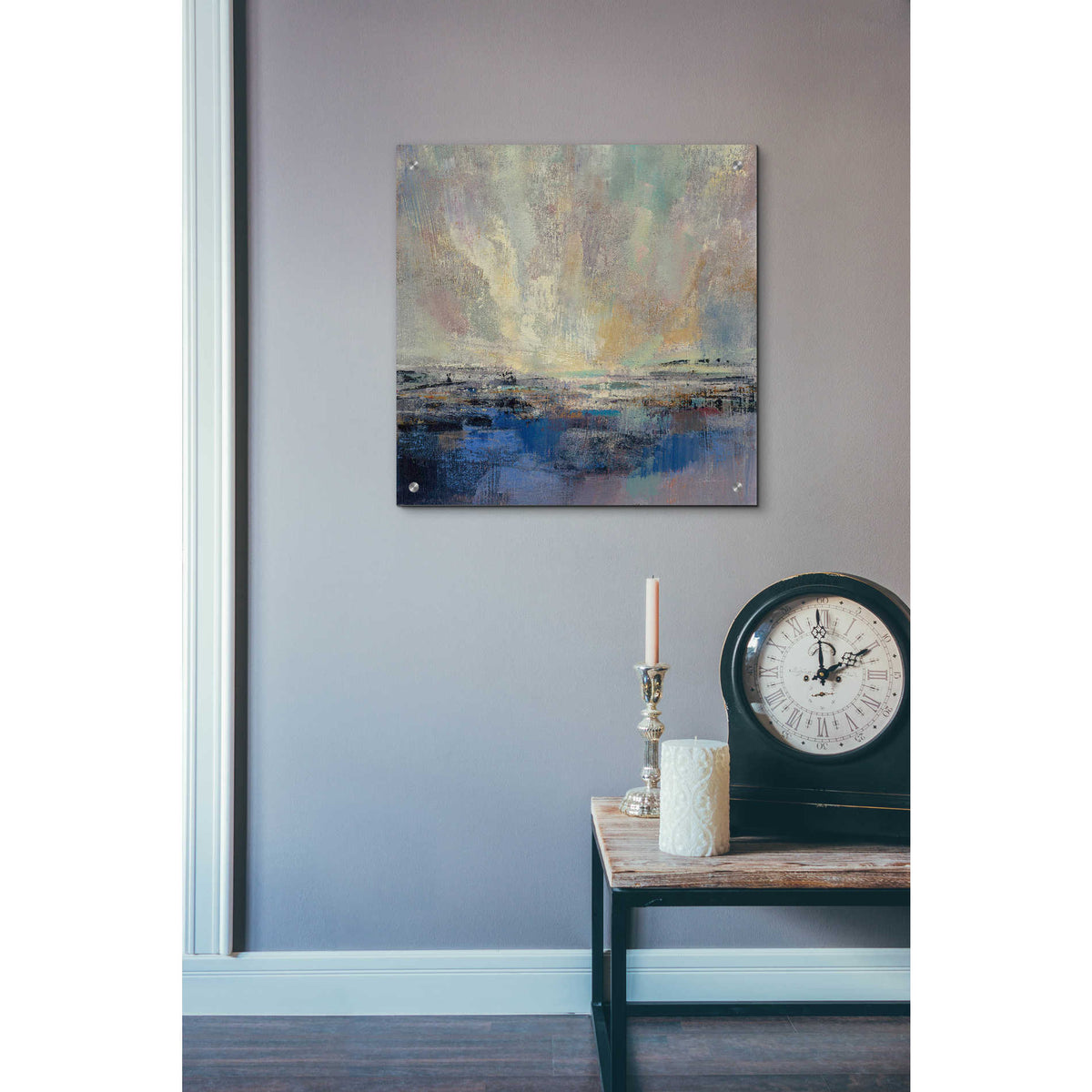 Epic Art 'Coastal View II' by Silvia Vassileva, Acrylic Glass Wall Art,24x24