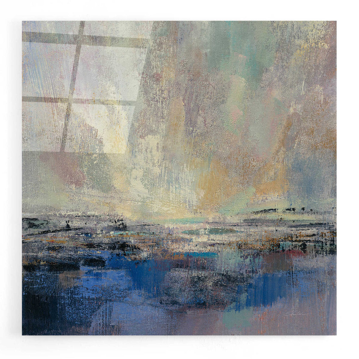 Epic Art 'Coastal View II' by Silvia Vassileva, Acrylic Glass Wall Art