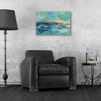 Epic Art 'Summer Seaside' by Silvia Vassileva, Acrylic Glass Wall Art,24x16