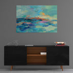 Epic Art 'Summer Seaside' by Silvia Vassileva, Acrylic Glass Wall Art,36x24