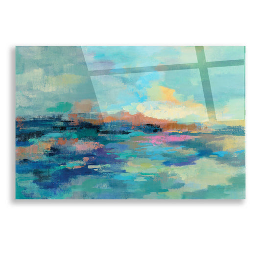 Epic Art 'Summer Seaside' by Silvia Vassileva, Acrylic Glass Wall Art