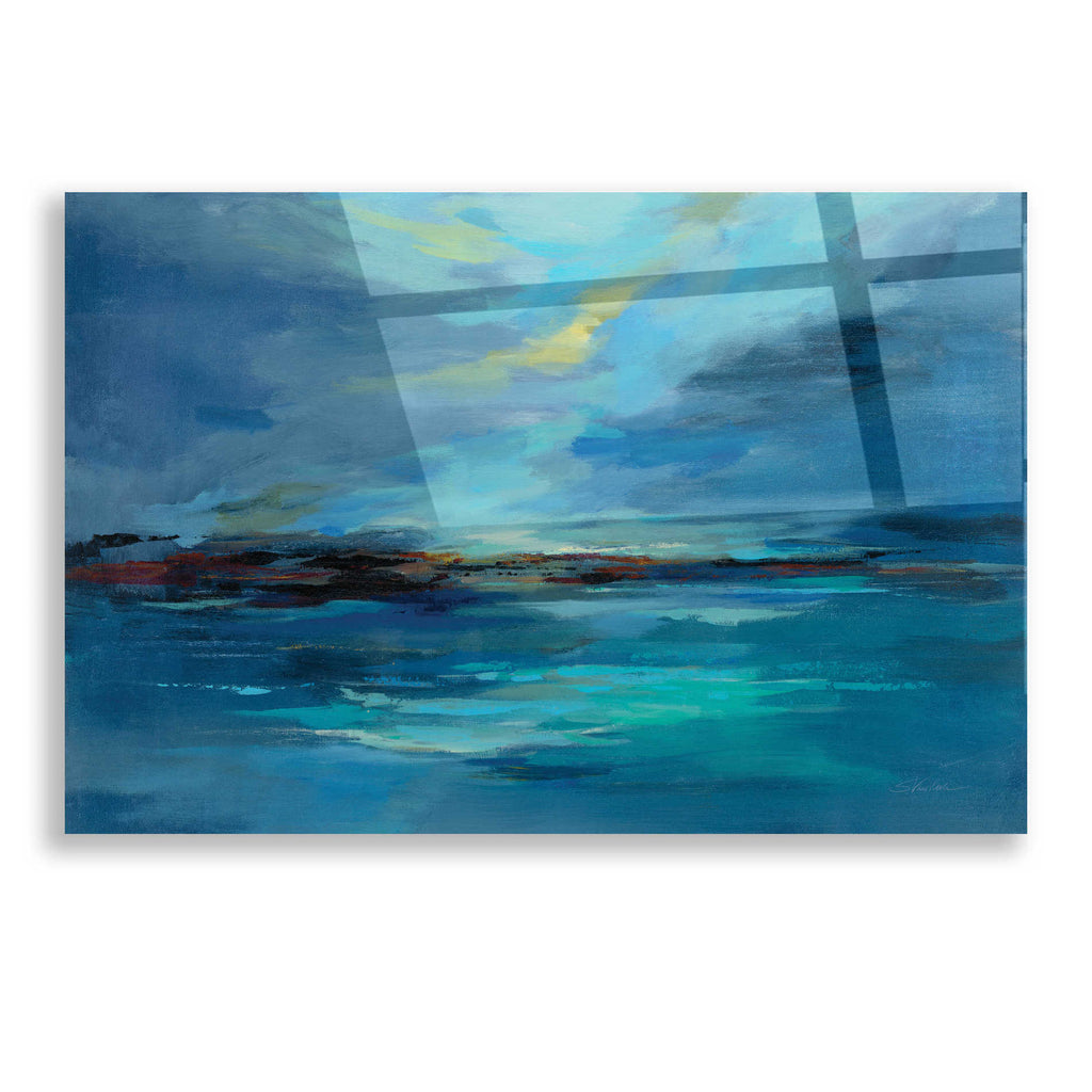Epic Art 'Early Morning Sea' by Silvia Vassileva, Acrylic Glass Wall Art