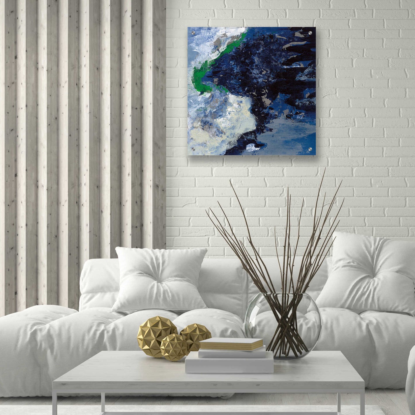 Epic Art 'Northern Coast I' by Silvia Vassileva, Acrylic Glass Wall Art,24x24