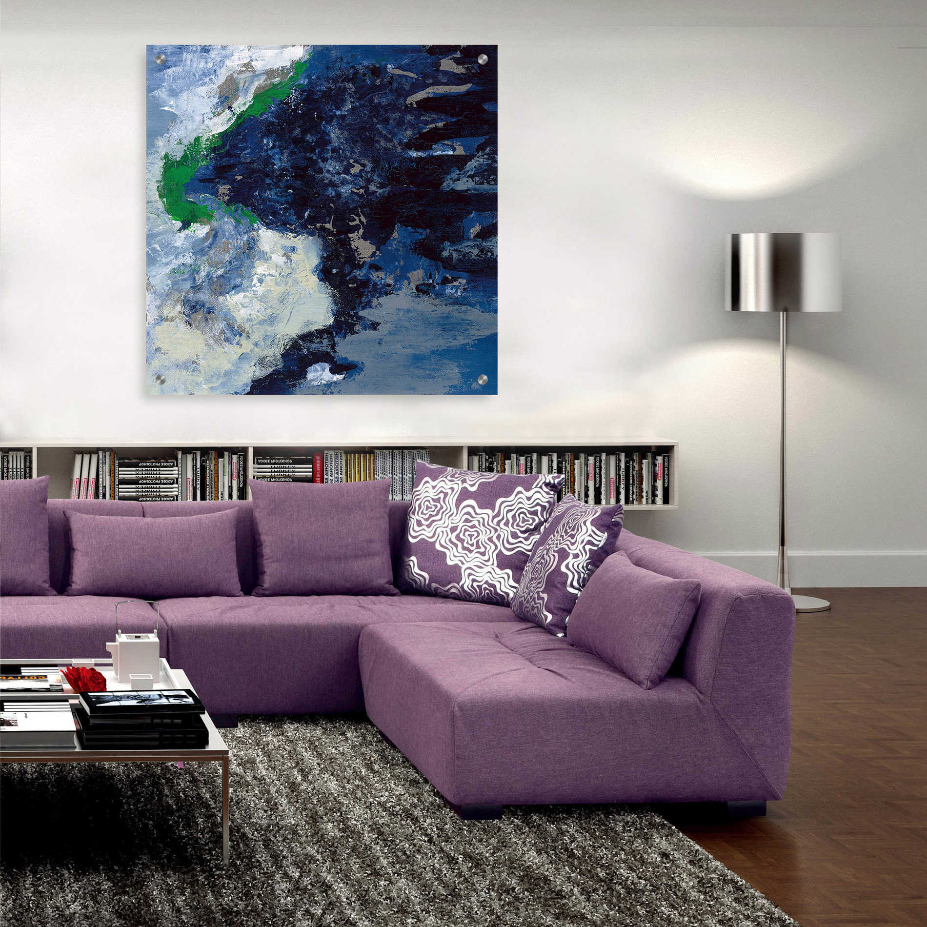 Epic Art 'Northern Coast I' by Silvia Vassileva, Acrylic Glass Wall Art,36x36