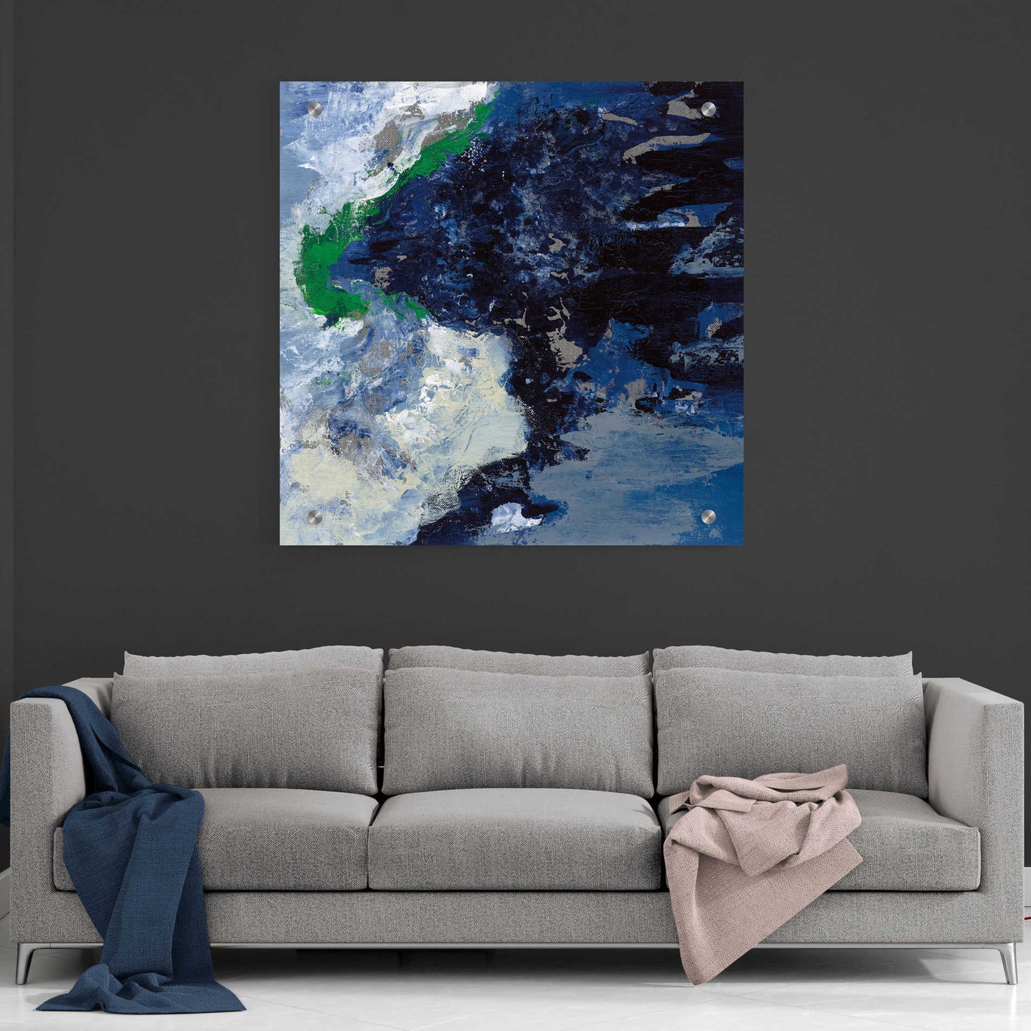 Epic Art 'Northern Coast I' by Silvia Vassileva, Acrylic Glass Wall Art,36x36