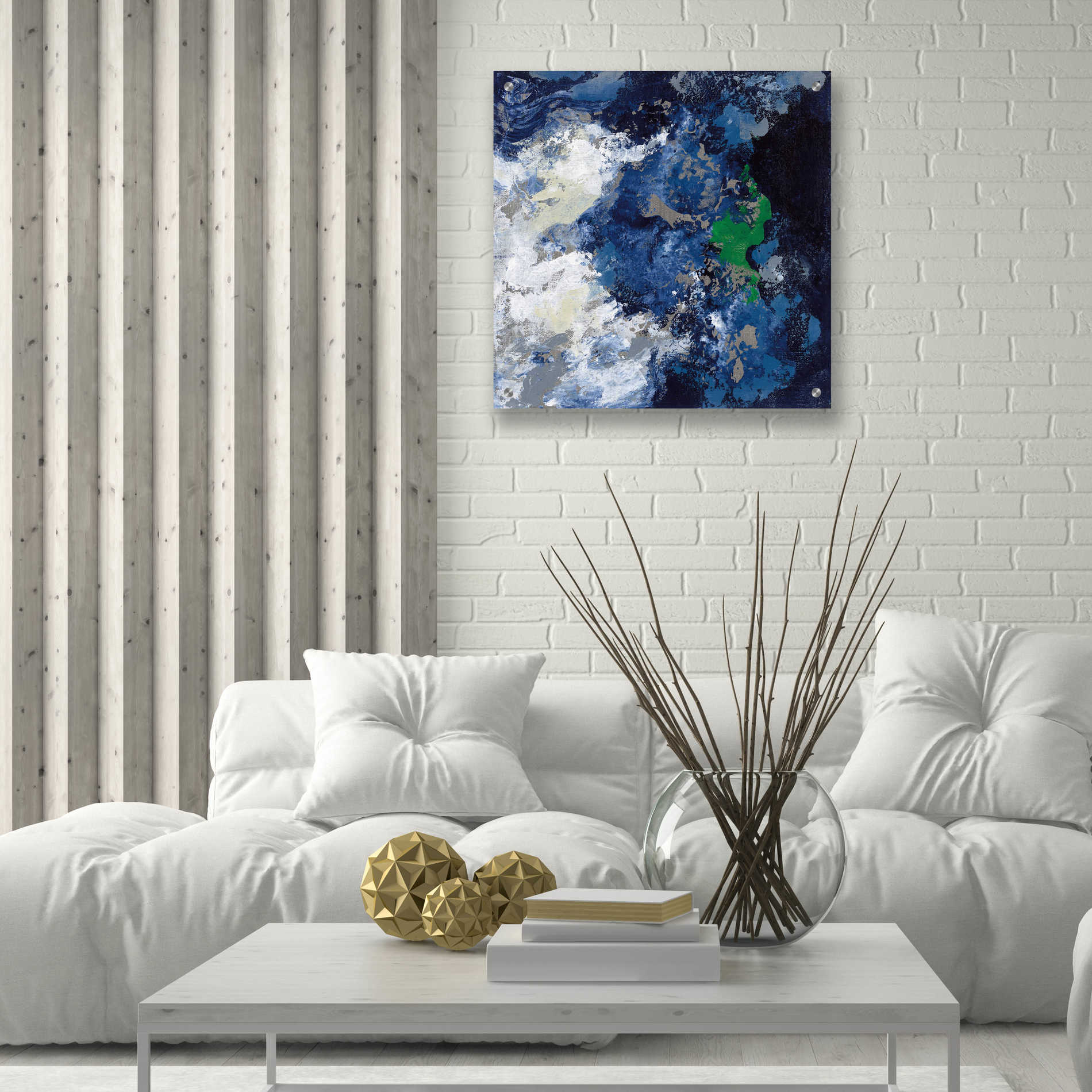 Epic Art 'Northern Coast III' by Silvia Vassileva, Acrylic Glass Wall Art,24x24