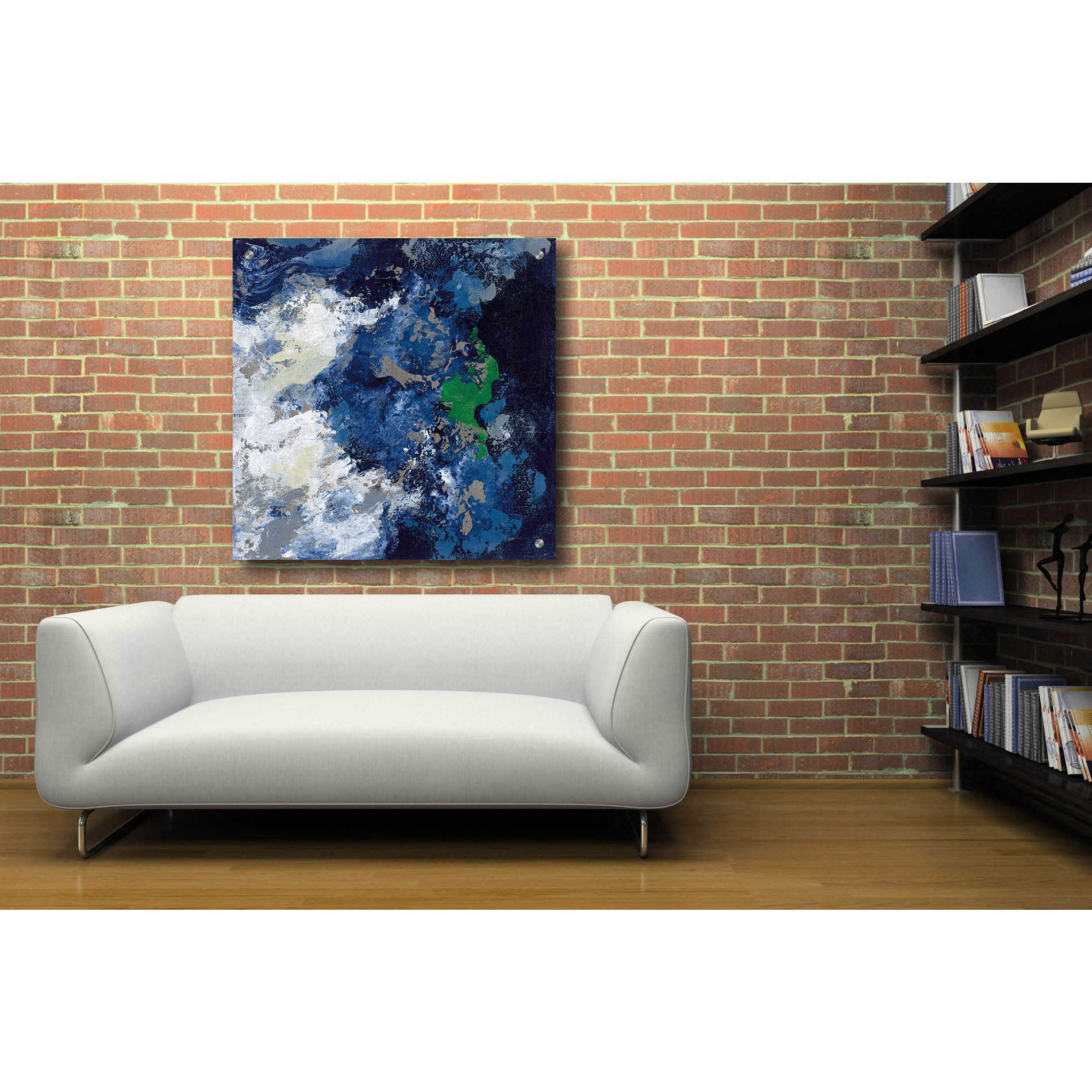 Epic Art 'Northern Coast III' by Silvia Vassileva, Acrylic Glass Wall Art,36x36