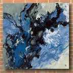 Epic Art 'Roaring Waves II' by Silvia Vassileva, Acrylic Glass Wall Art,36x36