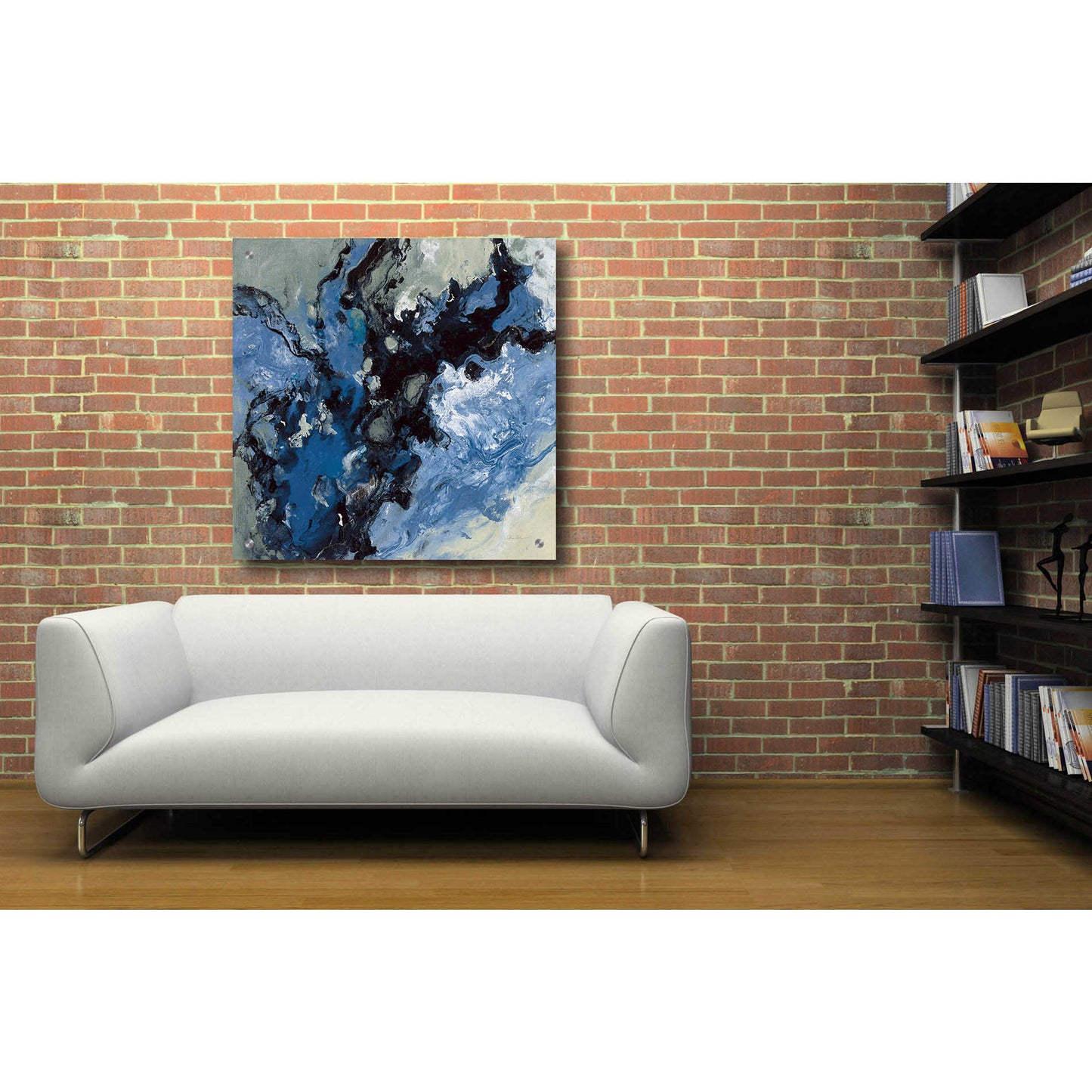 Epic Art 'Roaring Waves II' by Silvia Vassileva, Acrylic Glass Wall Art,36x36