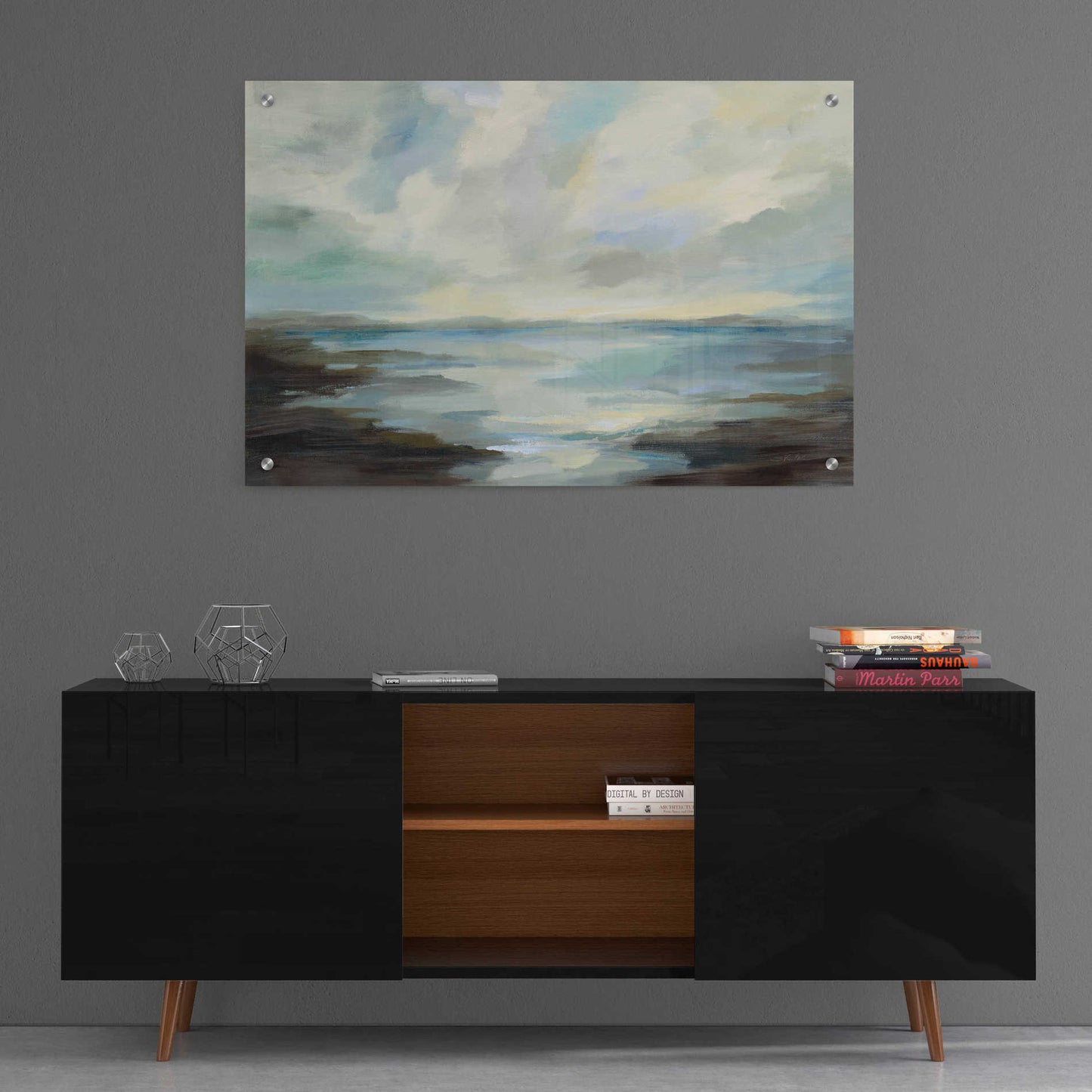 Epic Art 'Northern Lagoon' by Silvia Vassileva, Acrylic Glass Wall Art,36x24