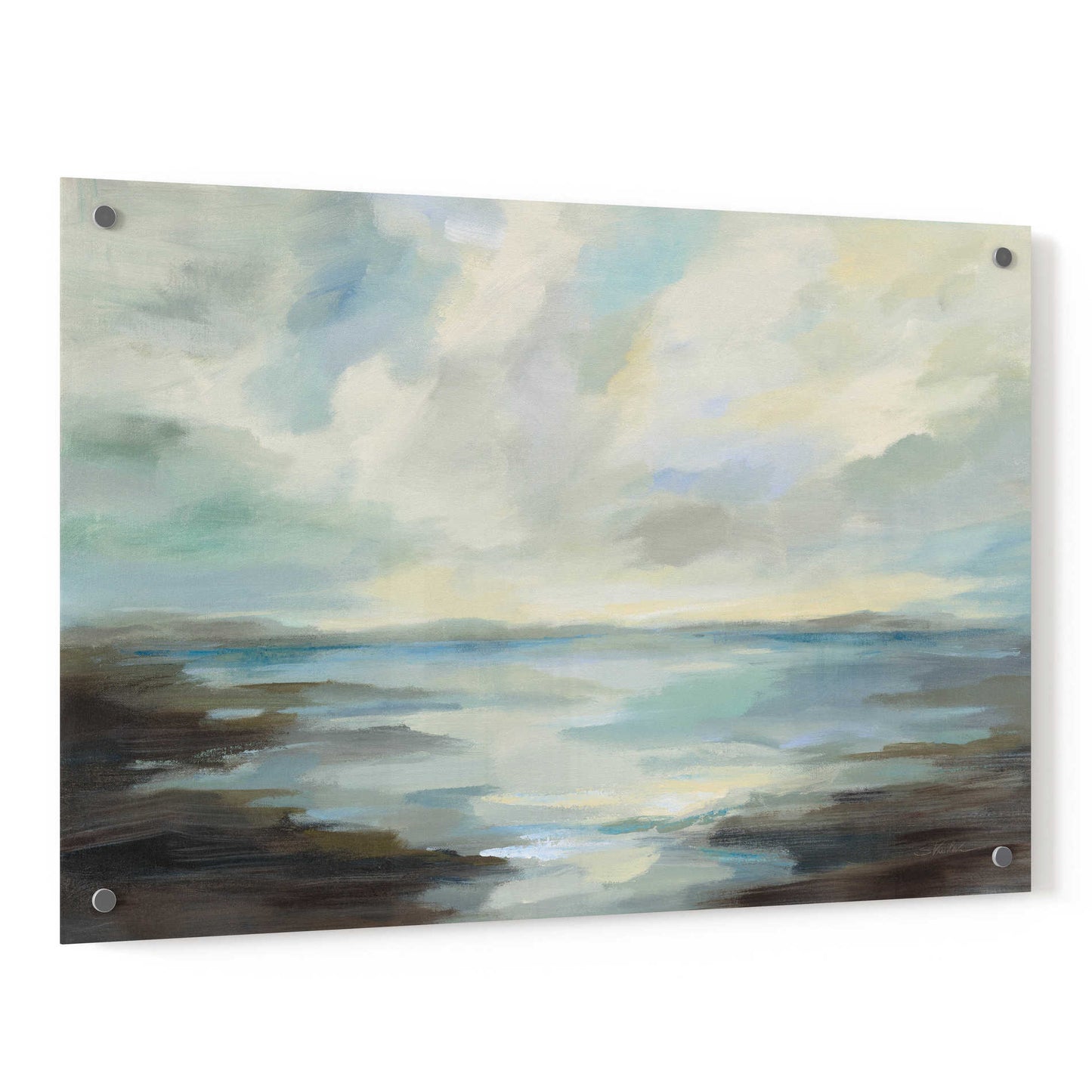 Epic Art 'Northern Lagoon' by Silvia Vassileva, Acrylic Glass Wall Art,36x24